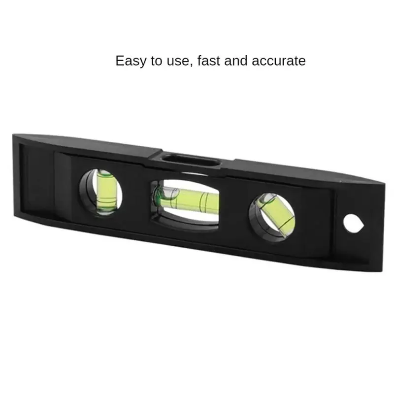 Magnetic Torpedo Level 3 Spirit Level Bubble Magnetic Ruler Level Measuring Instrument Tool Multifunctional Horizontal Ruler