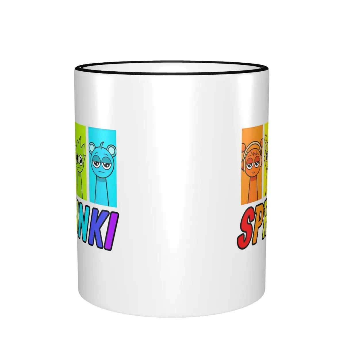 Sprunki Characters Game Gift Mugs for Friends Fun Oren Simon OWAKCX Sky Coffee Cup Present for Home