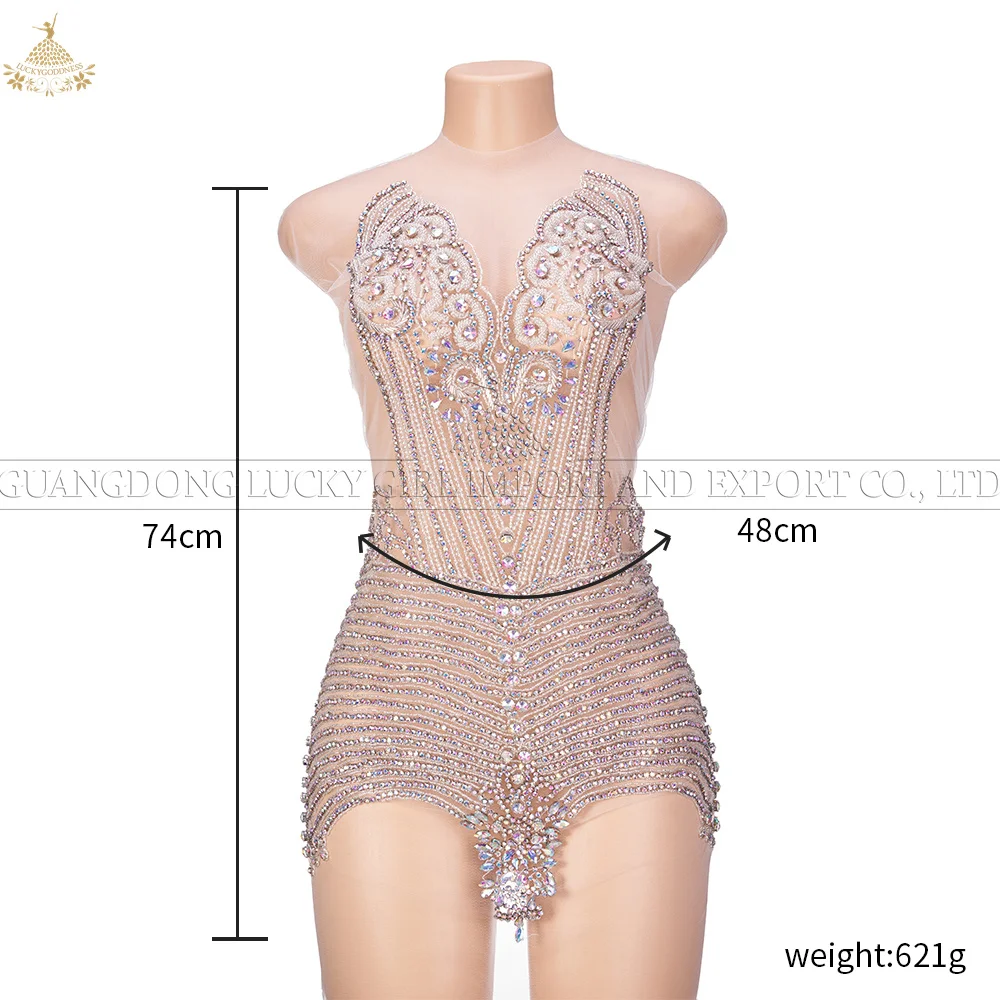 

FZD 1 Piece AB Sliver Crystal Bodice Applique Beaded Sequins Rhinestone Applique Corset Rhinestone Beaded Applique Sewn DIY Iron