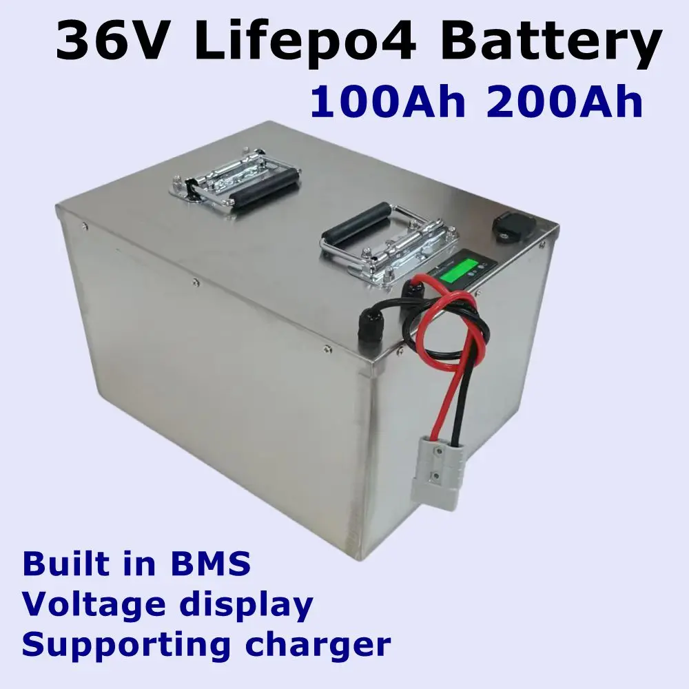 

CZ-36V 100Ah 200Ah Batterie Trotinette Electrique Lifepo4 Battery for Travel Trailers Boat Trolling Motors Yachts Motorhomes.