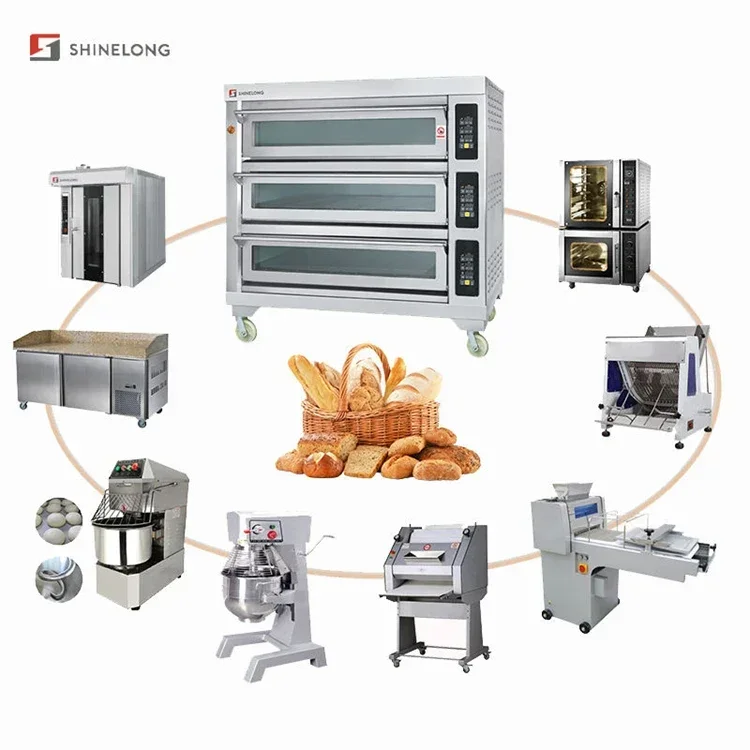 Shinelong Commercial Bakery Equipment 10 Liter 5KG Planetary Cake Bread Dough Kneading Machine