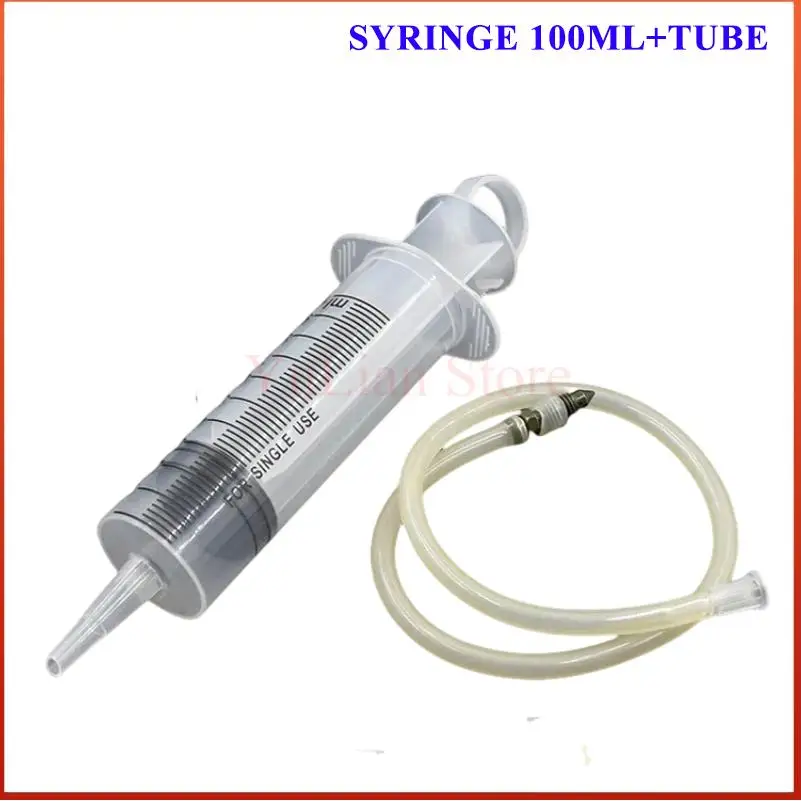 Disc Brake Oil Exhaust Tool Electric Motorcycle Air Extractor Plus Vent Pipe Upper And Lower Pump Vacuum Syringe One MOTO