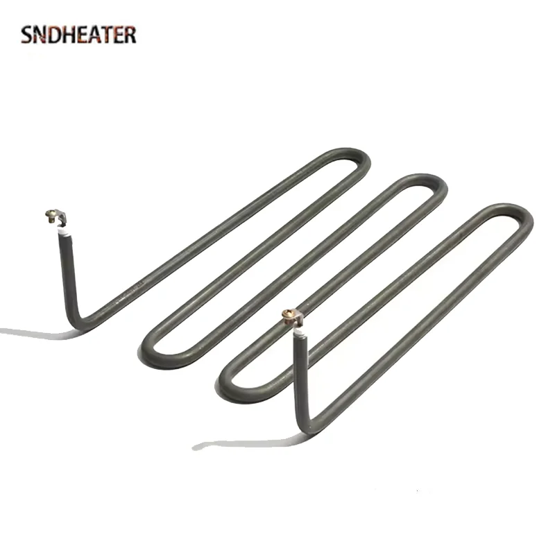 SNDHEATER 220 فولت 2000 واط عنصر تسخين الهواء الجاف M شكل فرن المطبخ سخان كهربائي 3U الفولاذ المقاوم للصدأ أنبوب أخضر 280 مللي متر للموقد