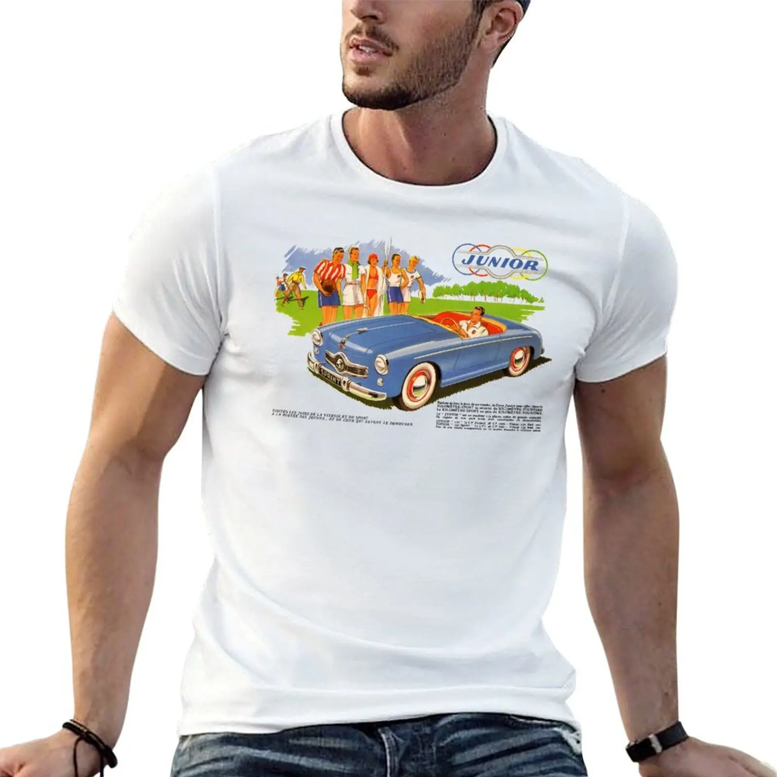 

PANHARD DYNA JUNIOR T-Shirt man t shirt graphic t shirts for man graphic vintage T-Shirt