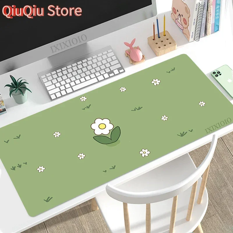 Grünes Matcha-Mauspad Gaming XL Neues HD-Mauspad XXL Schreibtischmatten Teppich Naturkautschuk Büro Computer Mauspad Desktop-Mauspad