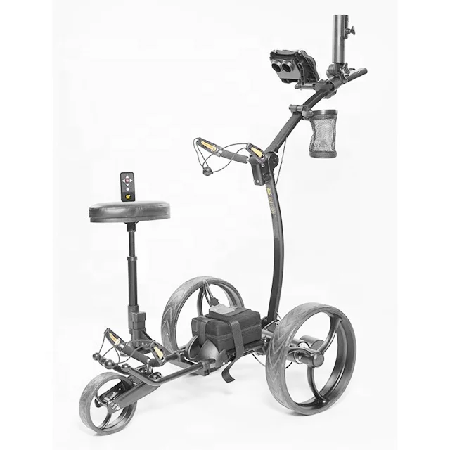 حار بيع سبائك الألومنيوم الكهربائية عربة الغولف التحكم عن بعد مع عجلات ملونة #5