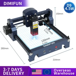 Precyzyjna maszyna do grawerowania laserowego - przenośne mini narzędzie DIMIFUN D9 4,5 W