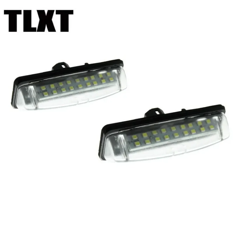 Carro de matrícula luzes LED, lâmpada para Toyota Camry Avensis, Verso, LEXUS, Is200, Ls430, Es300, Rx300, Mitsubishi Colt Além disso, Grandis