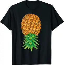 Funny Upside Down Pineapple Gift For Men Women Cool Swinger T-Shirt