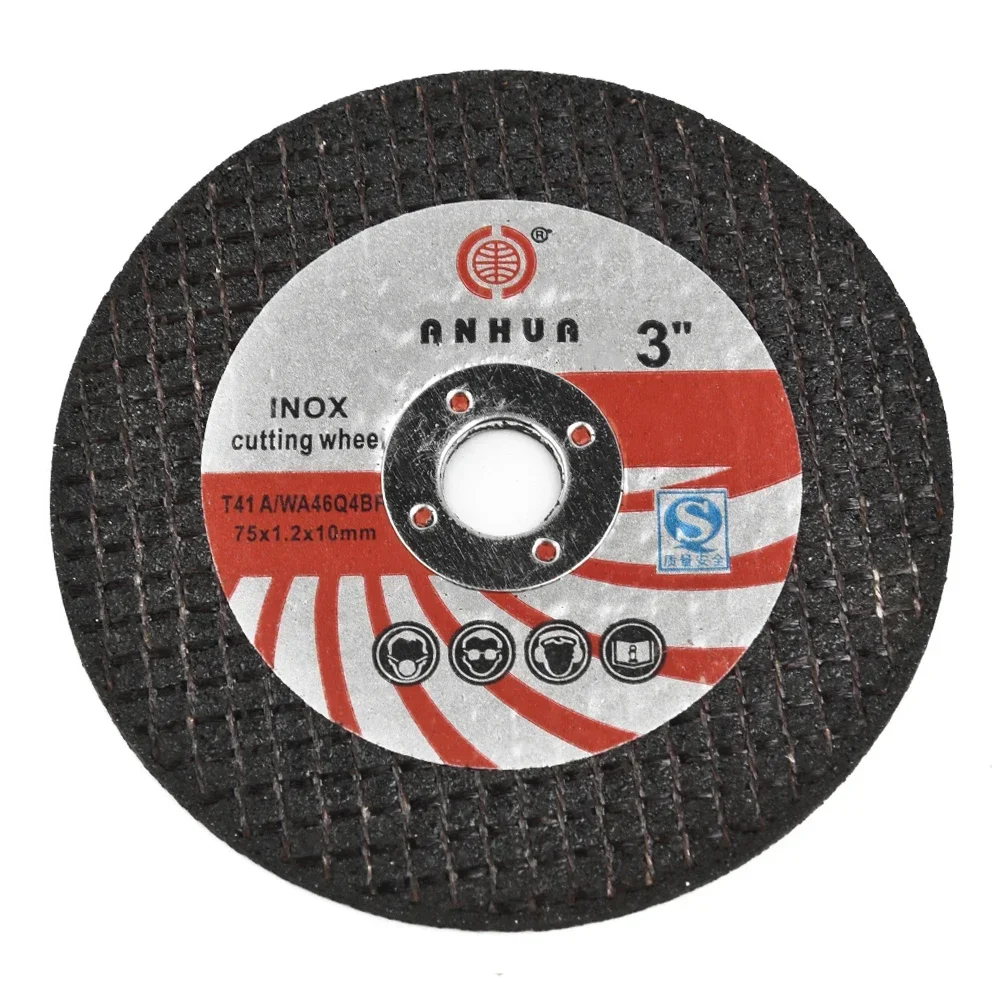 15/10pcs 75mm Mini Cutting Disc Circular Resin Grinding Wheel For-Angle Grinder Polishing Cutting Disc Electic Cutting Sheet