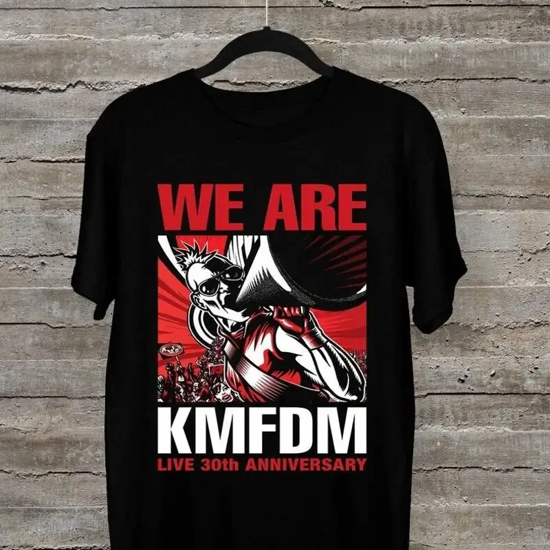 KMFDM Band We Are For Fan Black All Size T Shirt