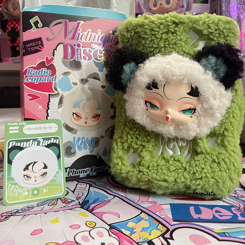 

Dodo Nami Disco Series Vinyl Plush Phone Case Blind Box Kawaii Trendy Toy Surprise Gift for Girls Birthday