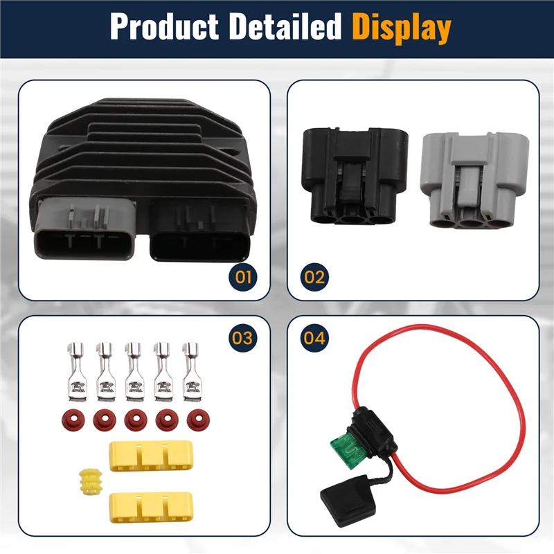 

40A Voltage Regulator For Ducati Multistrada 950 1200 1260 Panigale 899 959 1100 1199 1299 Supersport 939 54040301B