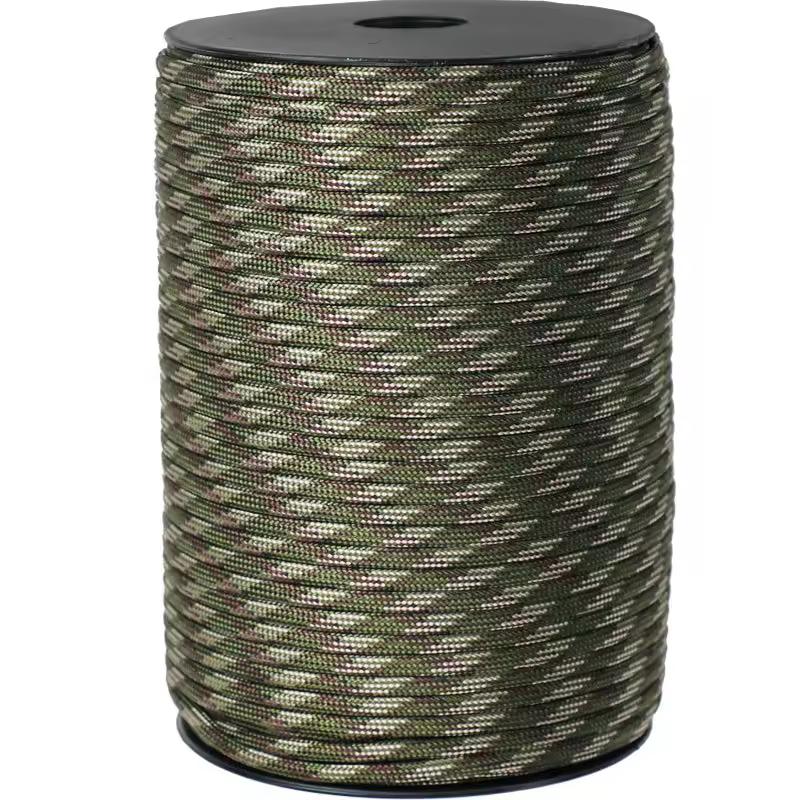 100/50M 550 Military Standard 9-Core Paracord Rope 4mm Outdoor Parachute Cord Survival Umbrella Tent Lanyard Strap Clothesline - Image 5