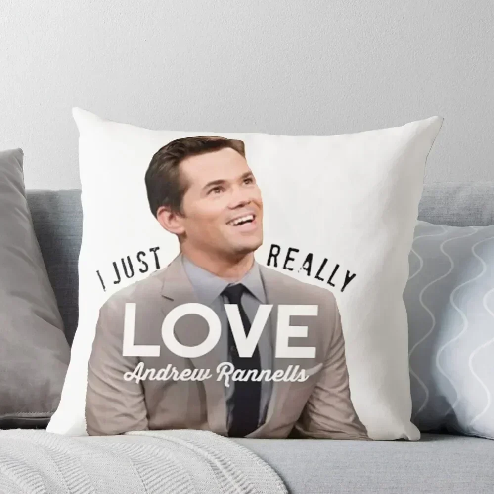 

I just really love Andrew Rannells Throw Pillow christmas ornaments 2025 Plaid Sofa Pillow Decor pillow