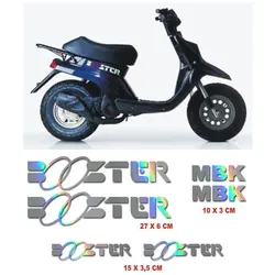 Kit For MBK Booster Scooter Stickers Decals Logo Body Motorcycle 90 Plastic