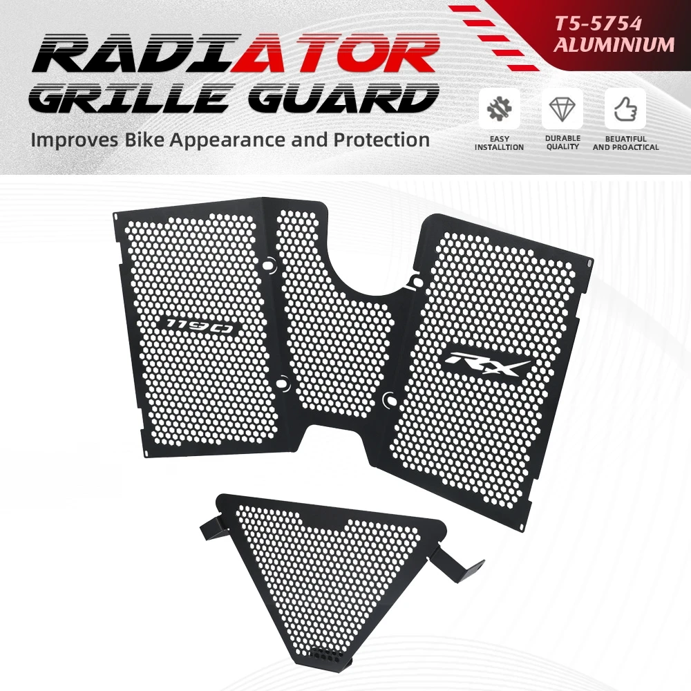 

Radiator Grille Guard FOR EBR 1190RX/SX Erik Buell Racing 1190RX 1190SX 2014-2024 Motorcycle Radiator Guard and Oil Cooler Set