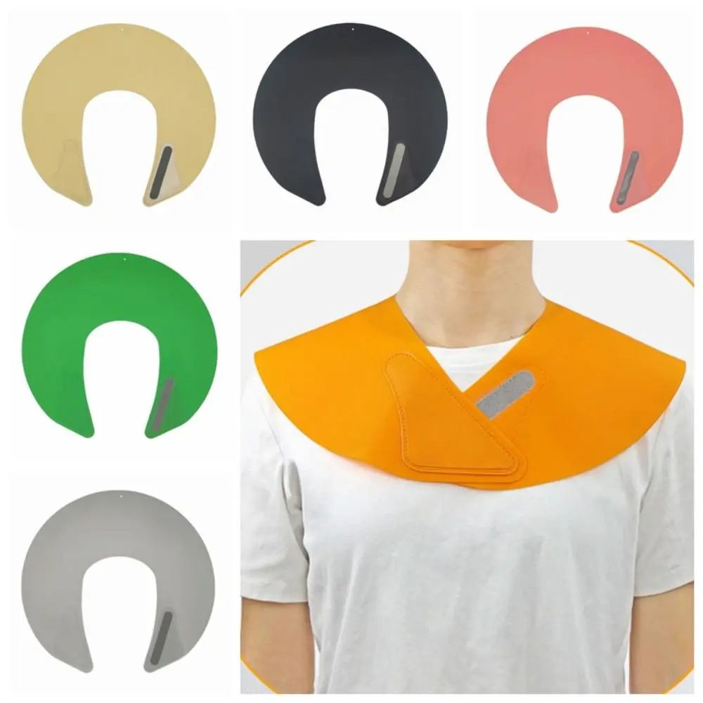 

Waterproof Silicone Hair Cutting Collar Protective Collar Reusable Barber Silicone Cape Durable for Barber Hair Dyeing Shawl