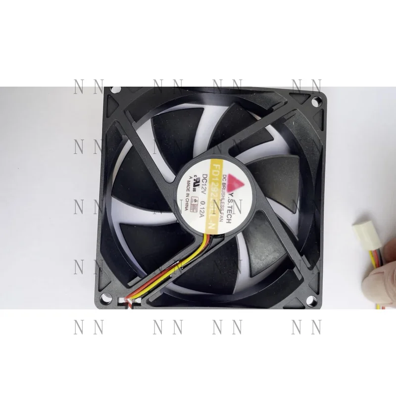 WEP  For Y.S TECH FD129225LL-N DC 12V 0.12A 90x90x25mm 3-Wire Server Cooling Fan