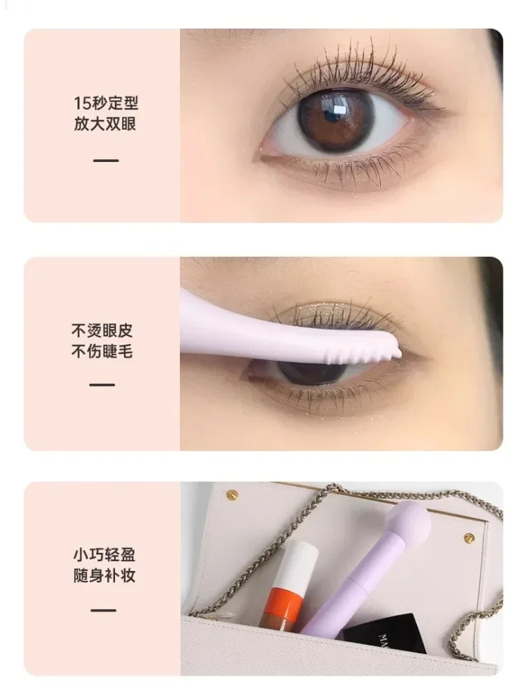 Electric Eyelash Curler Eyelash Perm Curling Device Electric Ironing Eyelash Curler Long-Lasting Shaping Heating Charging