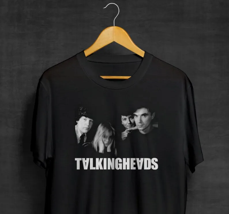 Talking Heads Black T  Band s  Rock  New wave  Post Punkshirt