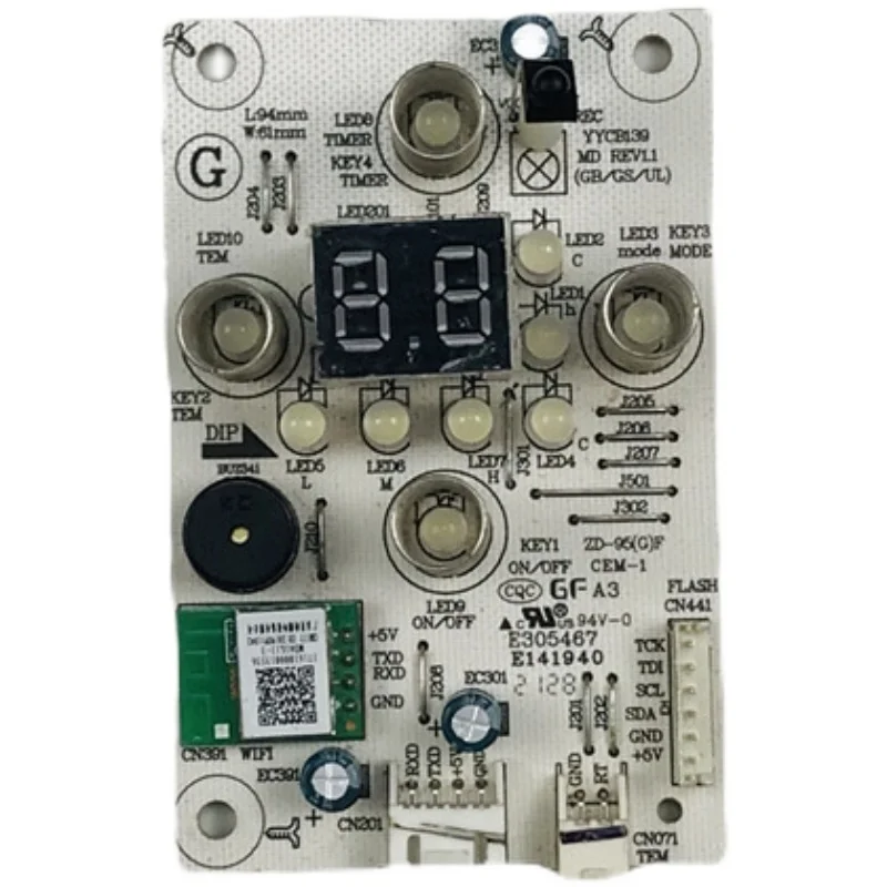 Oil Ting Heater Electric Heating Accessories HYX22TR Control Panel, Touch Panel YYCB139 Display Panel