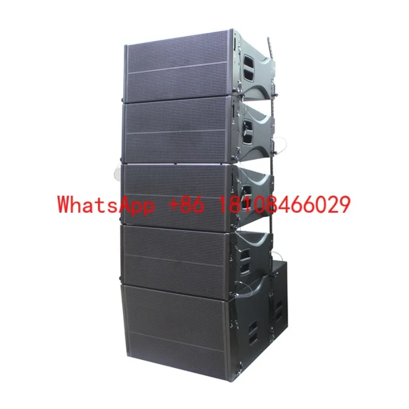 New Arrival!!! HQ210-PA Active Dual 10 Inch  Line Array Speaker System Class D with DSP and Large Energy