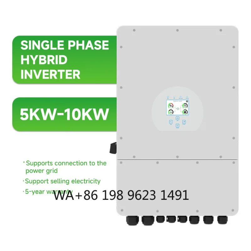 

Customized 5kw 10kw off Grid Solar Battery House System Complete Hybrid Grid Tied Solar Energy System for Home