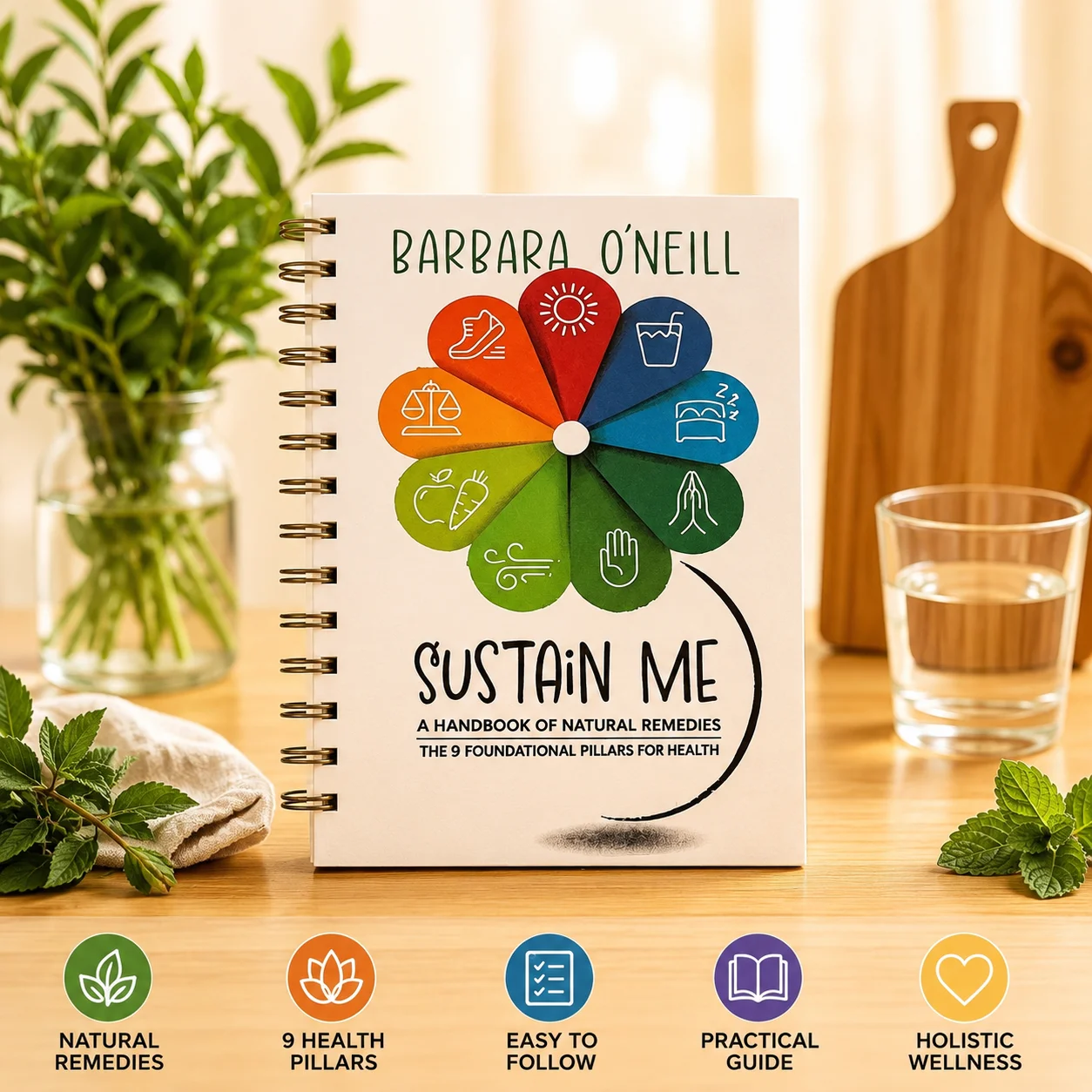 26 Sustain Me By Barbara O'Neill Book Provides Inspiring Insights for Improvement Life/Self-motivation/Psychological Adjustment