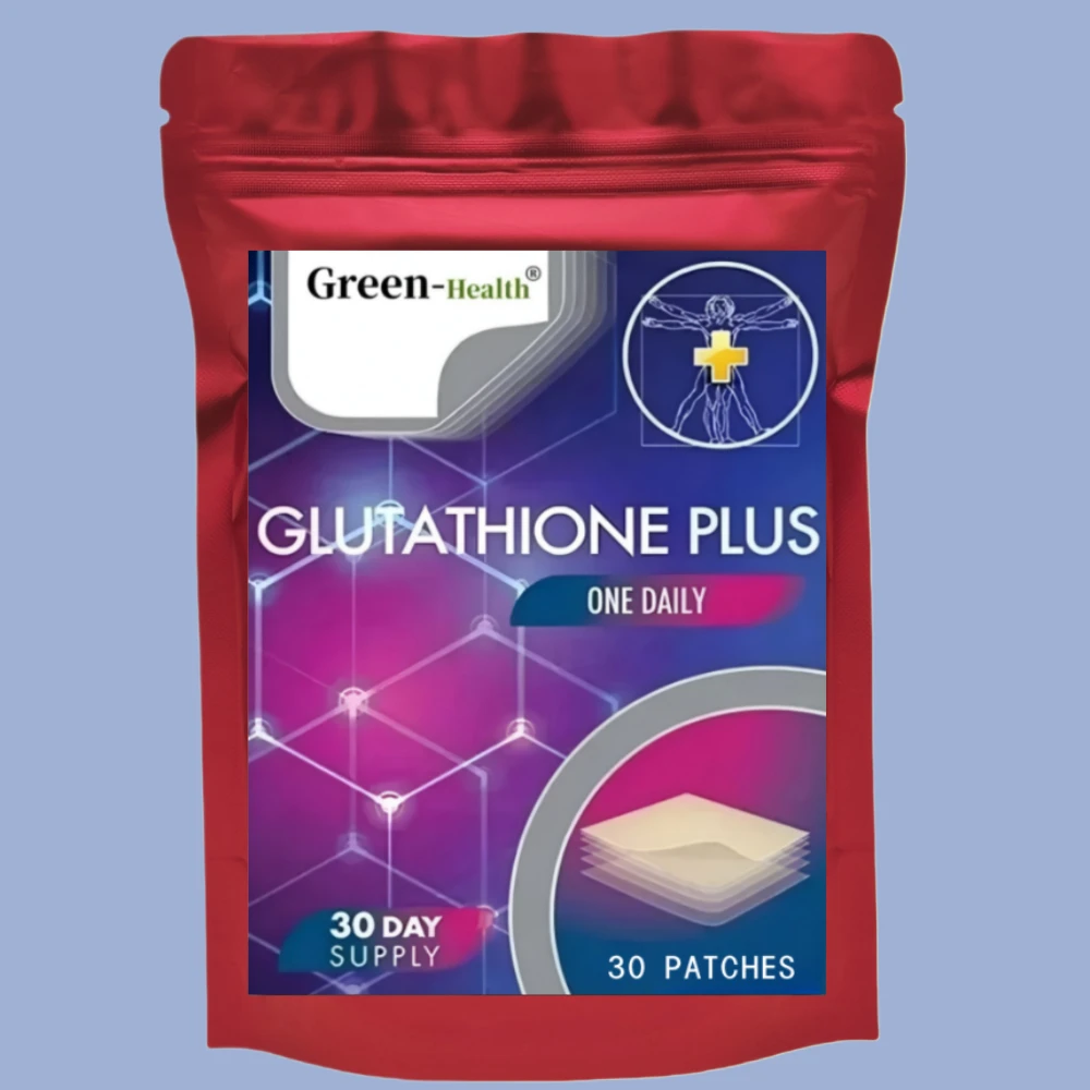 Glutathione plus Transdermal Patches for Superior Absorption And Efficacy 30 Count Patch Pack - 30 Day Supply
