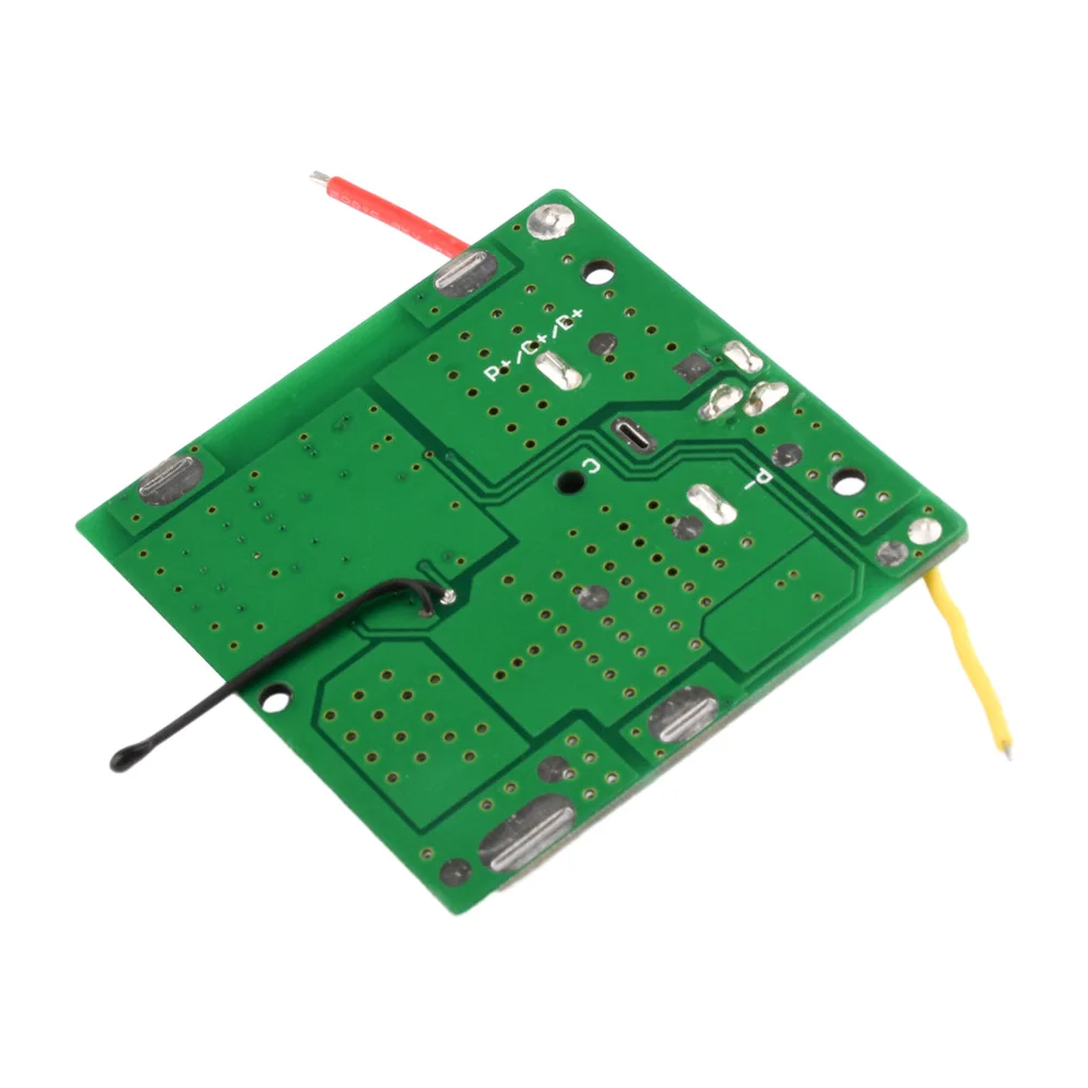 BMS 5S 12A 21V Li-ion Lipo 18650 Battery Cell Charge Board Overcharge/Short Circuit Protection with DC Connector