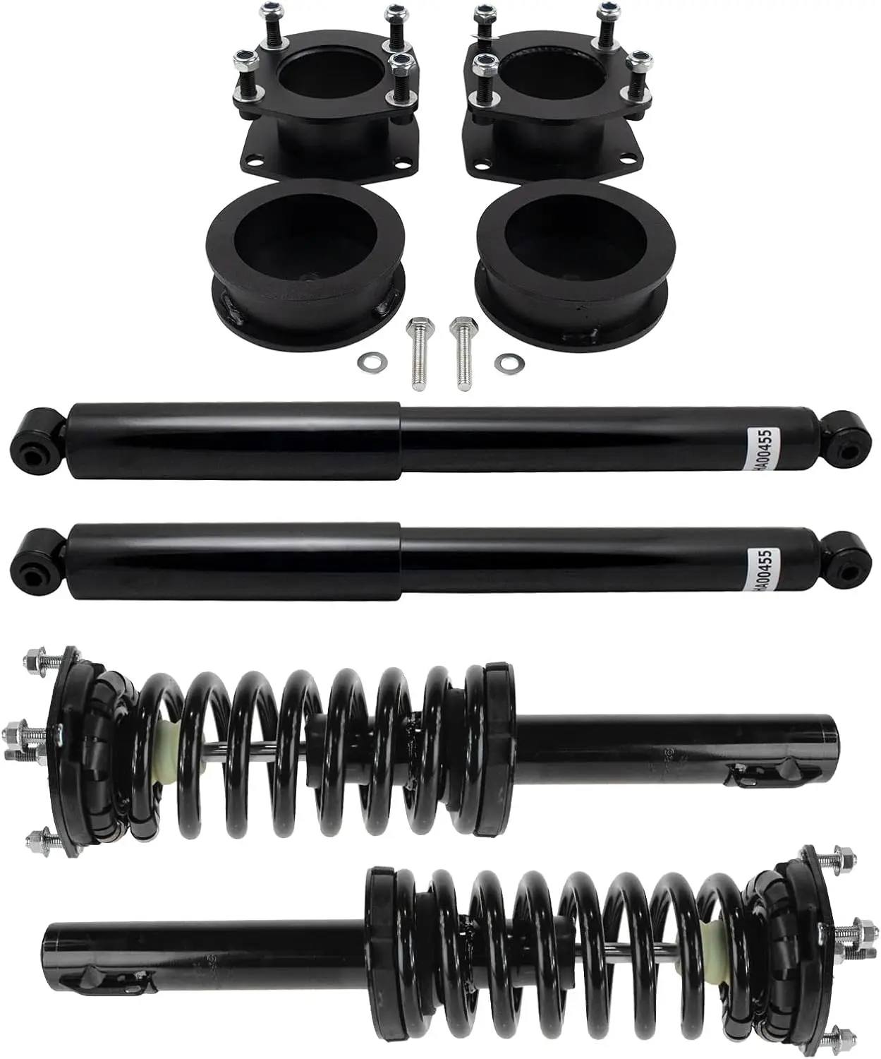 

Полный комплект передней и задней стойки и амортизатора Комплект выравнивания Амортизатор и пружинная стойка в сборе, совместимый с 2006-2010 гг.