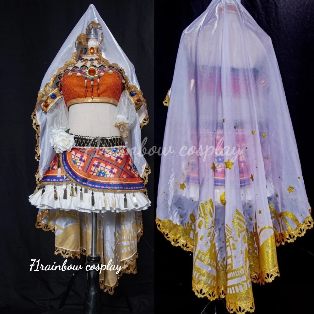 

LoveLive! Idol Dancer Awakening Kousaka Honoka Cosplay Costume Anime Kousaka Honoka Dancing Dress Costumes Cosplay