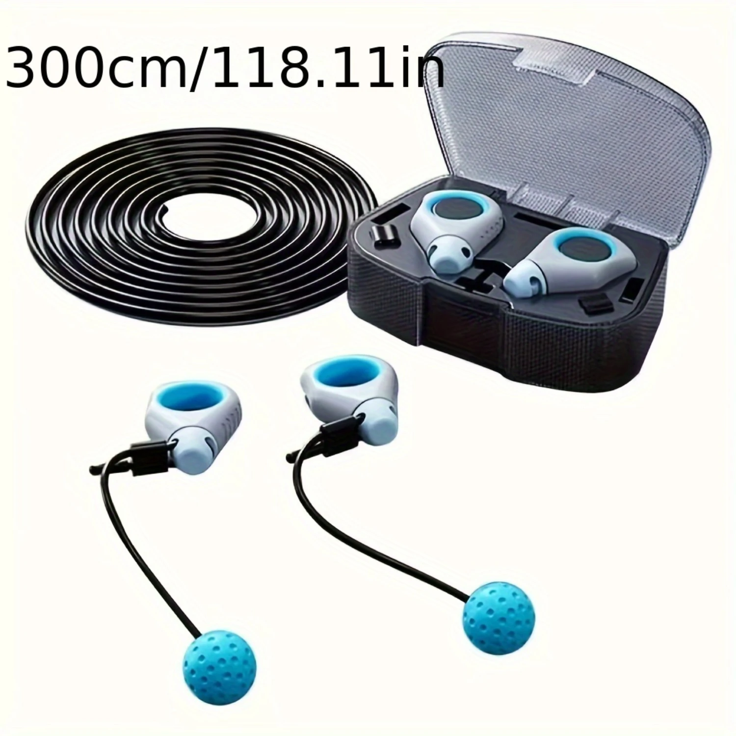 Zweck Fingerspitzen Griff Daumen Sport Seil Springseil Seillose Sport Seil Einstellbare Cordless Springseil Griff Springseil Jump Ro