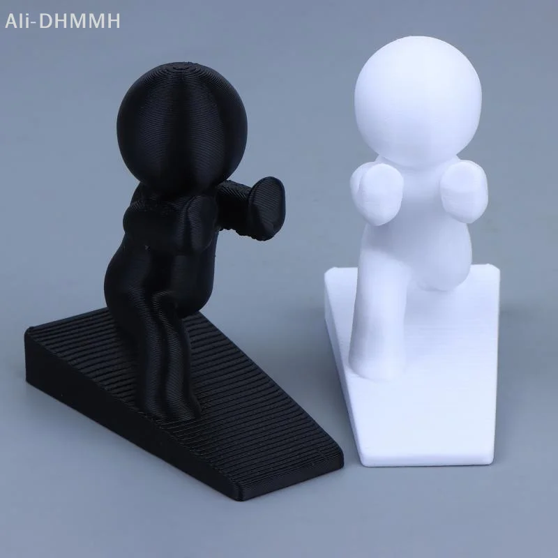 ZLinKJ Fun Cartoon Decor Door Stopper Non-slip Durable Action Figure Door Bumper for Living Room Home Bedroom