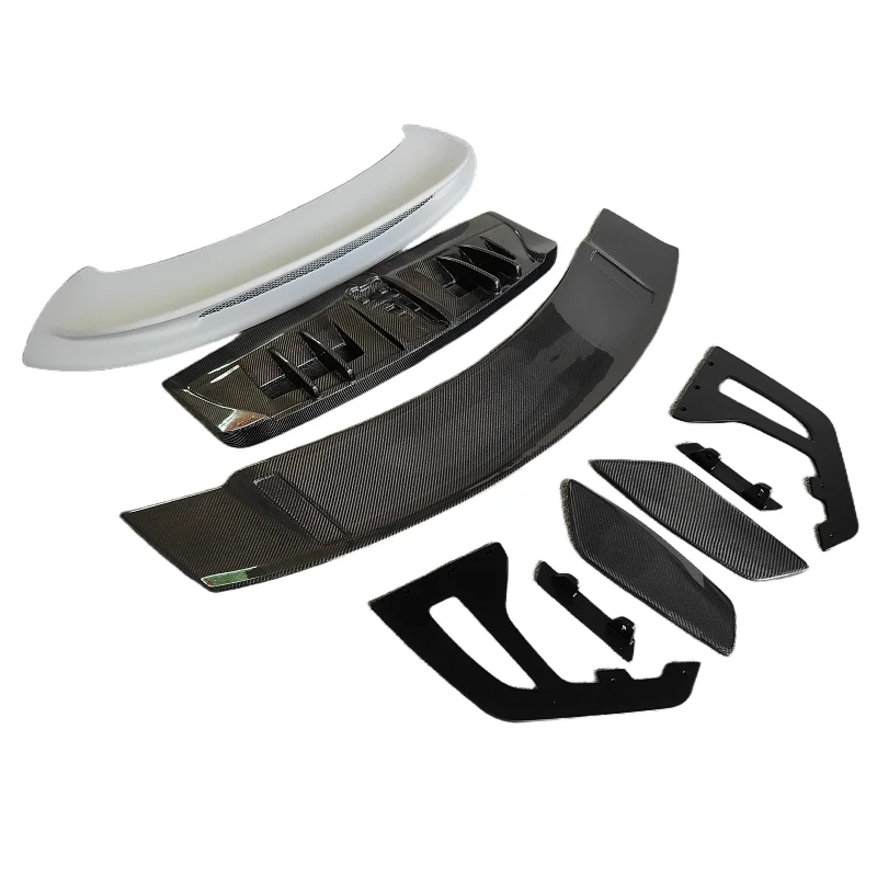 

Новый задний багажный отсек в стиле GT3 из углеродного волокна, высокий хвостовой задний спойлер, комплект крыльев, используемый для Porsche 911 992