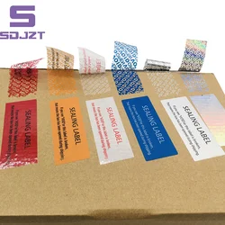 50Pcs Warranty Protection Sticker Security Seal Brittle Paper Tamper Proof Warranty Void Label Stickers Adhesive Label Guanante