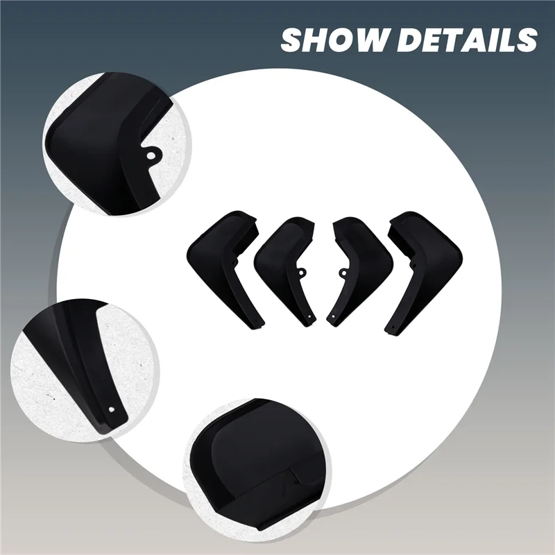 

Trending Auto Mud Flaps For Land Rover Discovery Sport L550 2015-2020 Mudguards Splash Guards Fender Flare Rear Car Accessories