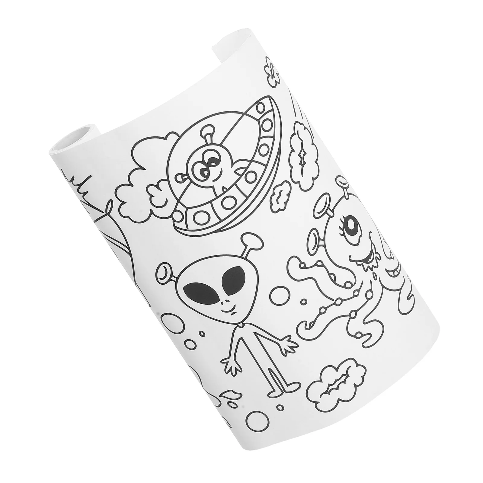 Gigantyczny plakat do kolorowania z motywem dinozaurów, rolka papieru do rysowania dla dzieci, przyjazny dla ścian, bezpieczny dla maluchów, kreatywna zajęcie artystyczne.