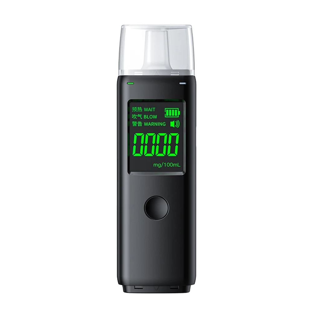 

Digital Alcohol Breathalyzer High Accuracy Electronic Alcohol Tester Handheld Alcohol Analyzer for Personal & Professional Use