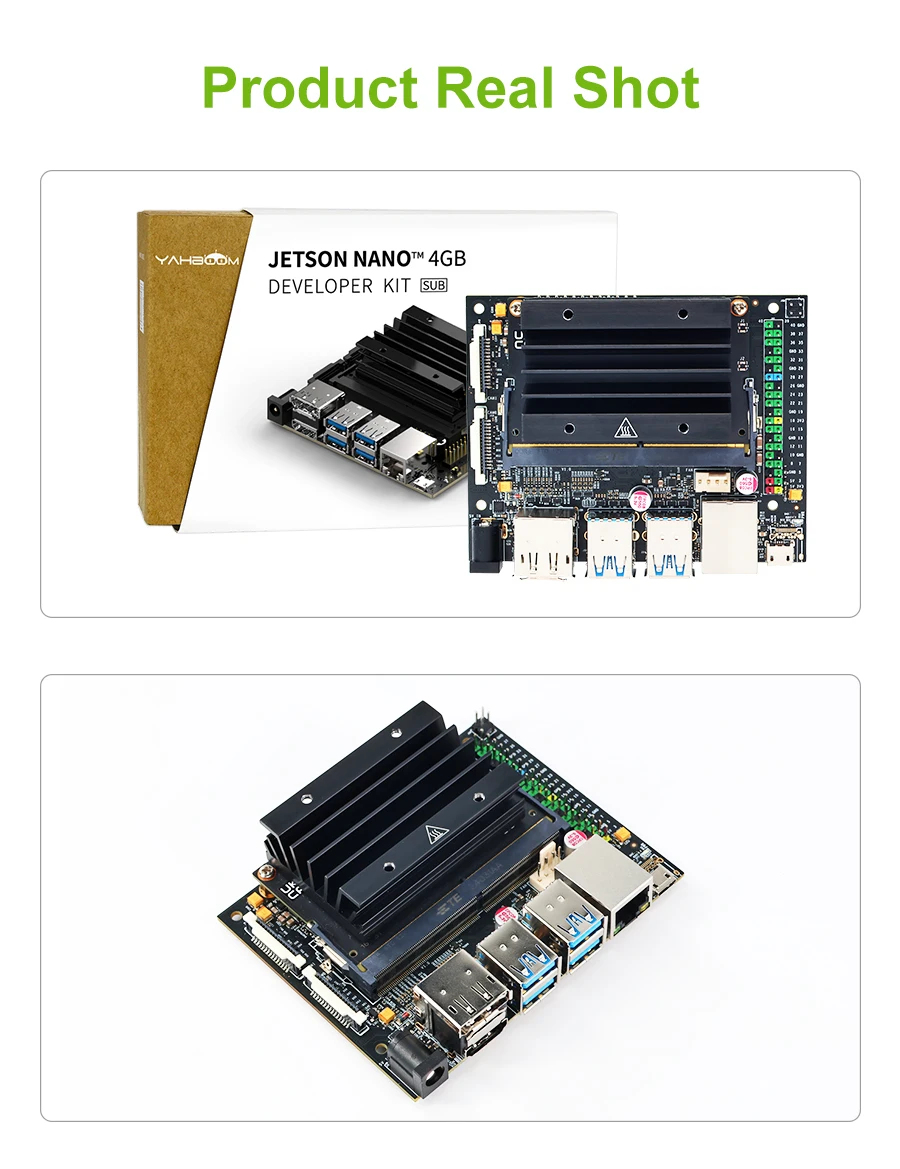 Neues Jetson Nano 4 GB AI großes Modell-Entwickler-Kit für Embedded Deep Learning AI High-Speed-Entwicklungsboard-Modul 4 GB Speicher – Detail 31