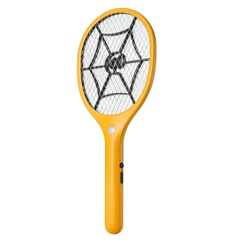 raquette-electrique-anti-moustiques-batterie-500mah-tue-moustiques-jaune