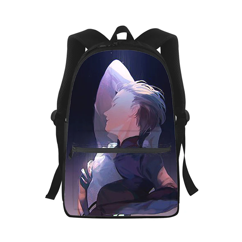 

Anime Yuri on Ice Men Women Backpack 3D Print Fashion Student School Bag Laptop Backpack Kids Travel Shoulder Bag