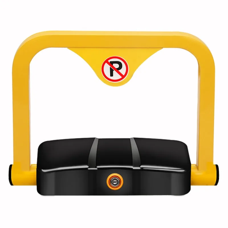 Intelligent remote control parking lock 180 degree anti-collision alarm ground lock remote control car lock