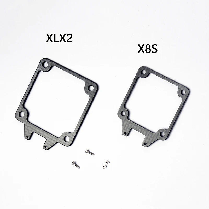 X 8S XLX2 Carbon Fiber switch Mounting Bracket for 1/8 ARRMA MOJAVE KRATON TYPHON OUTCAST NOTORIOUS Truck Car