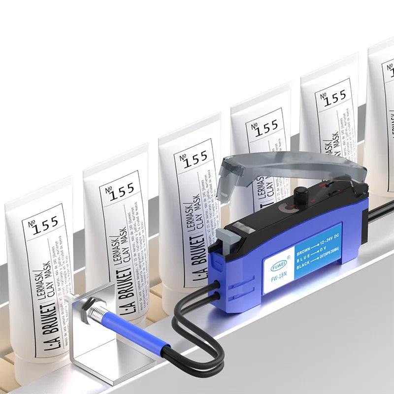 Fuwei FW-18N ليزر المبرمج مستشعر الأشعة تحت الحمراء التحقيق شعاع الألياف البصرية مكبر للصوت جهاز تعكس