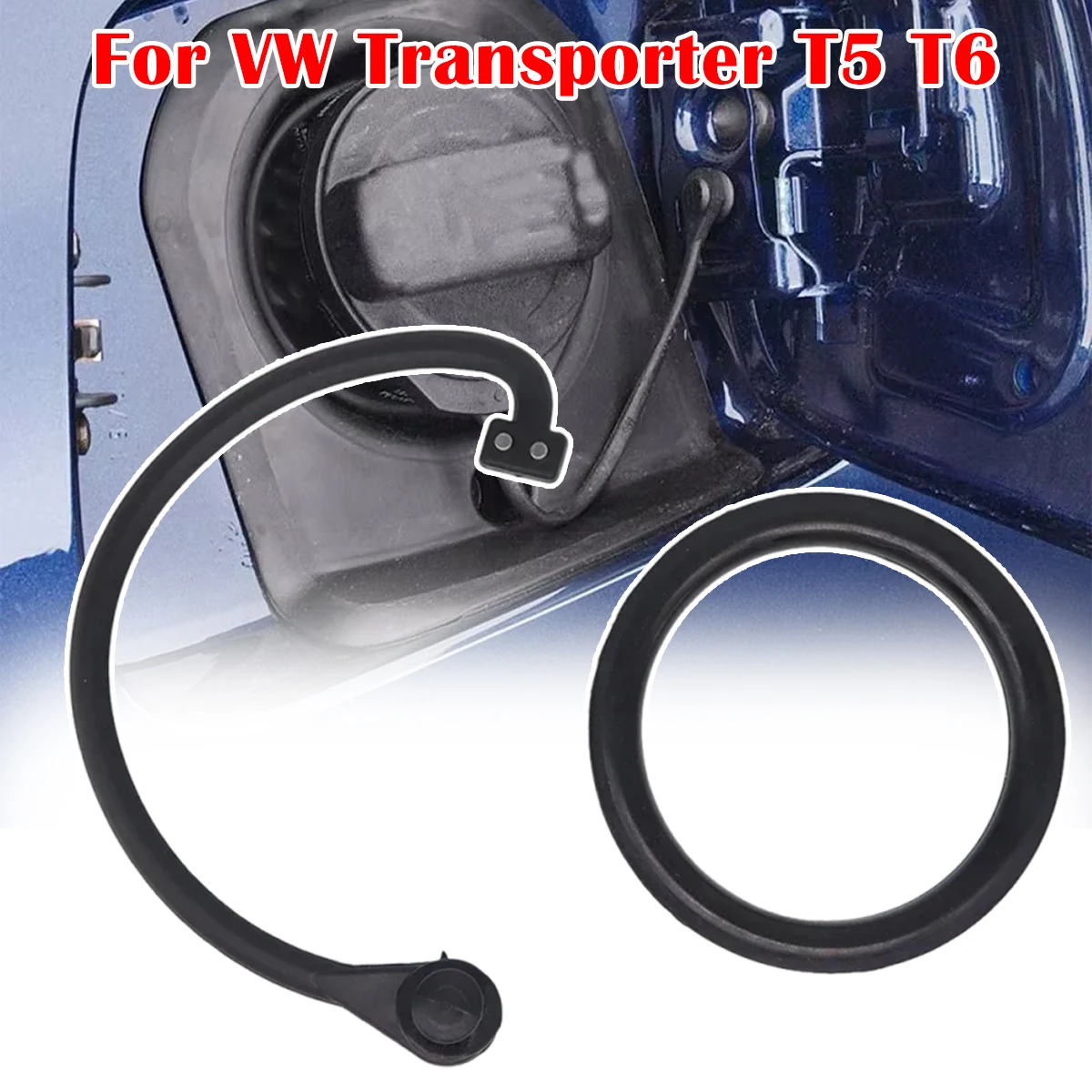 

For VW Transporter T5 T6 2003-2018 Caravelle Multivan Fuel Tank Cap Washer Tether Ring Rope Band Seal Strap Repair Accessories