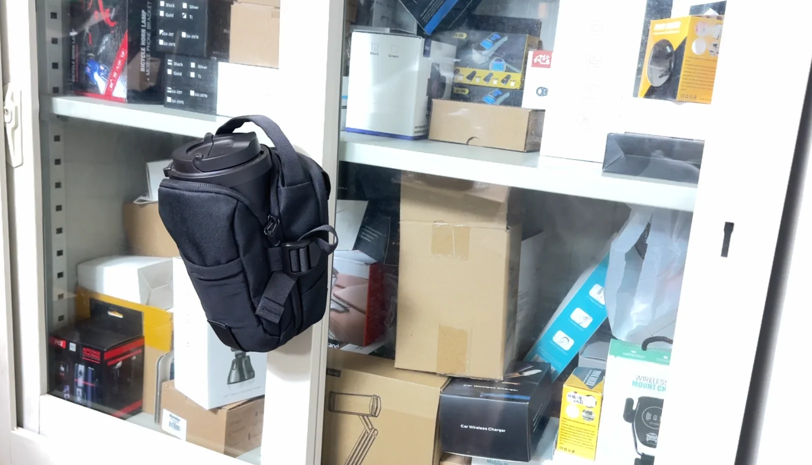 Bolsa magnética para teléfono de gimnasio para hombres y mujeres, organizador de suelo para gimnasio, bolsa cruzada con asa para auriculares, llave, botella de agua