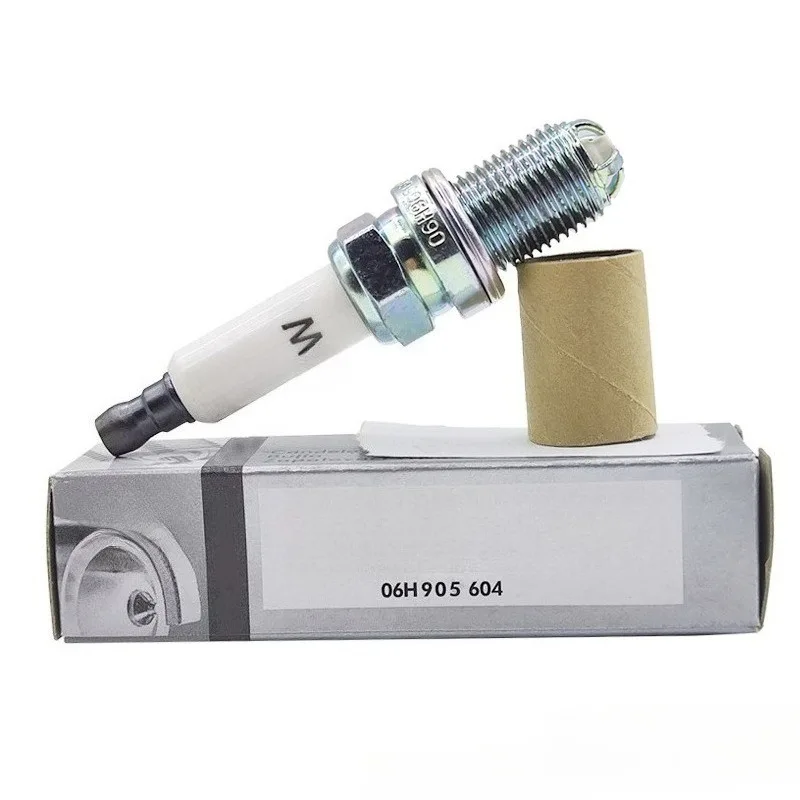 

4Pcs Car Spark Plug 06H905604 BKR8EQUA For AUDI A1 A3 A4 B7 B8 A5 A6 C6 C7 A7 A8 D4 Q3 (8UB) Q5 (8RB) Q7 R8 TT 1.8T 2.0TFSI 3.0T