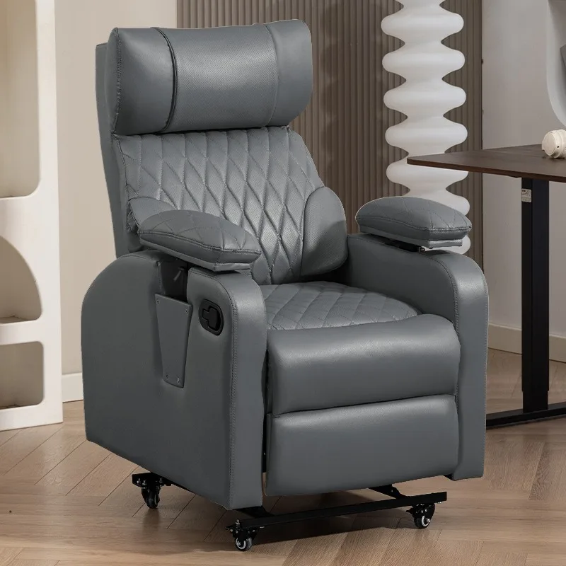 Breathable Long Sitting Gaming Chair Ergonomic Home Office Internet Cafe Armrests Recliner Furniture Sofa Armchair